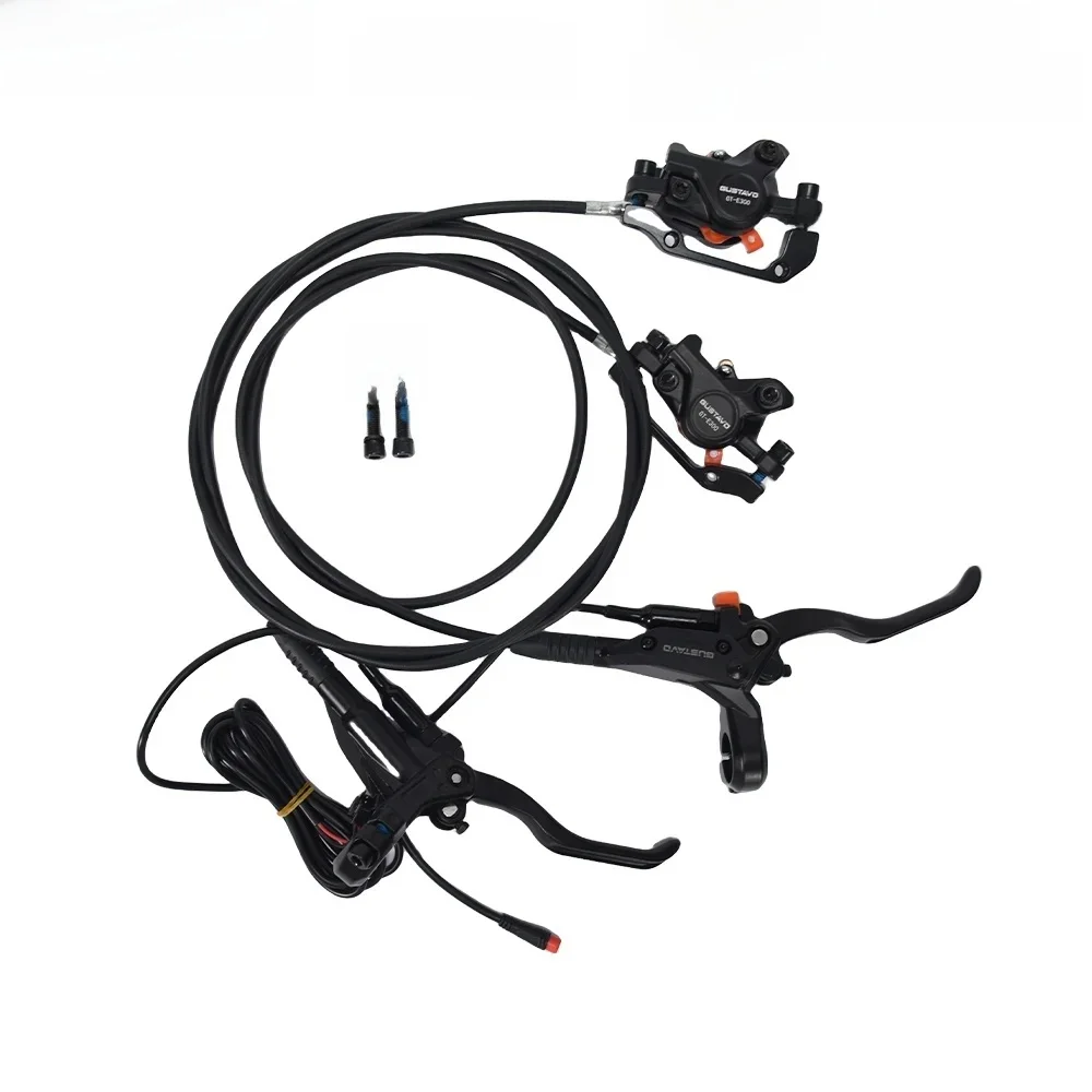 AliExpress GUSTAVO Gustavo E-Bike MTB Hydraulic Disc Brake ，SM /2 Pin Plug Electric Folding Mtb Bike Power Off ebrake
