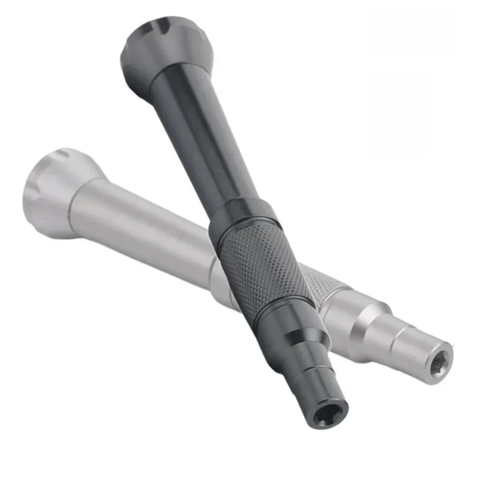 Tournevis magnétique de précision en alliage d'aluminium, support de poignée, outil manuel de réparation pour tiges d'extension d'embout à baïonnette hexagonale de 4mm 90mm 1 pièce