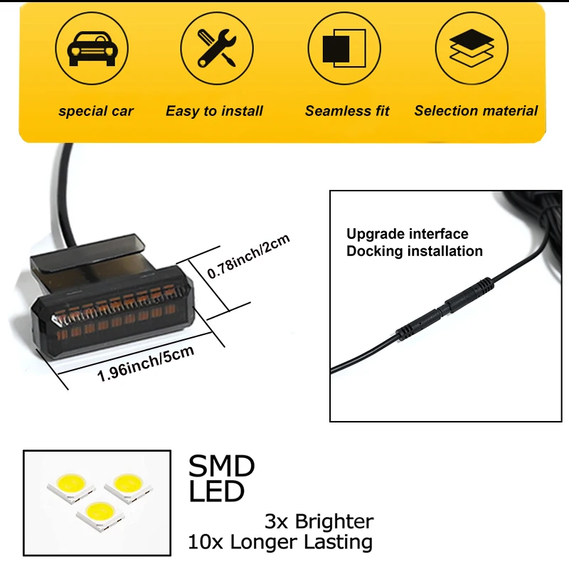 iJDM For Audi A3 A4 B8 8P 8V A6 C7 A5 Q5 B7 B6 RS Q3 Q7 S3 S4 S5 S6 S8 Front Grille Light Assembly DRL/Driving/Position Lights