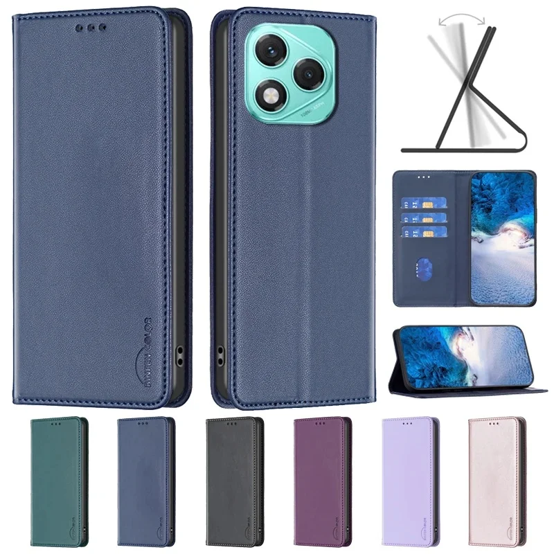 Etui na Honor 400 Lite Luksusowe magnetyczne etui na telefon z klapką na Funda Honor 400 lite Honor400 400Lite Skórzane etui na kartę Coque — zdjęcie produktu 7