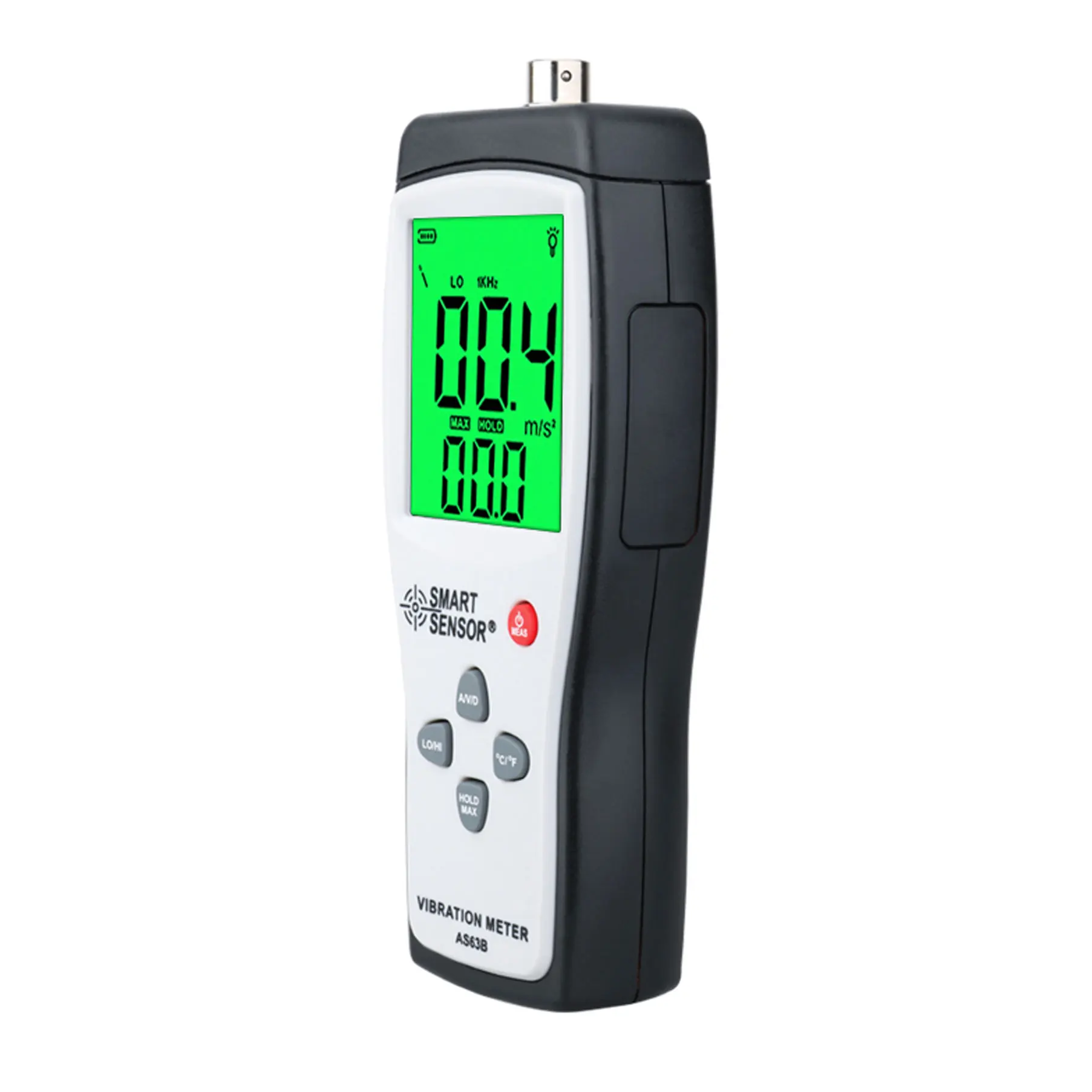 Smart Sensor AS63B Digital vibration meter 10HZ~1KHZ 0.1~199.9m/s Precision Vibration measurer Tester Gauge Analyzer