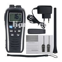 Hamgeek IC-M25 5W 5KM VHF Marine Radio Marine Walkie Talkie VHF Handheld Transceiver For ICOM