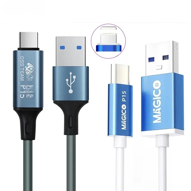 Magico P15 OSS typ C Port przywracania łatwy kabel do iPhone 15 szybkiego uruchamiania przejść do trybu odzyskiwania migające przywracanie kabla DFU — zdjęcie 2