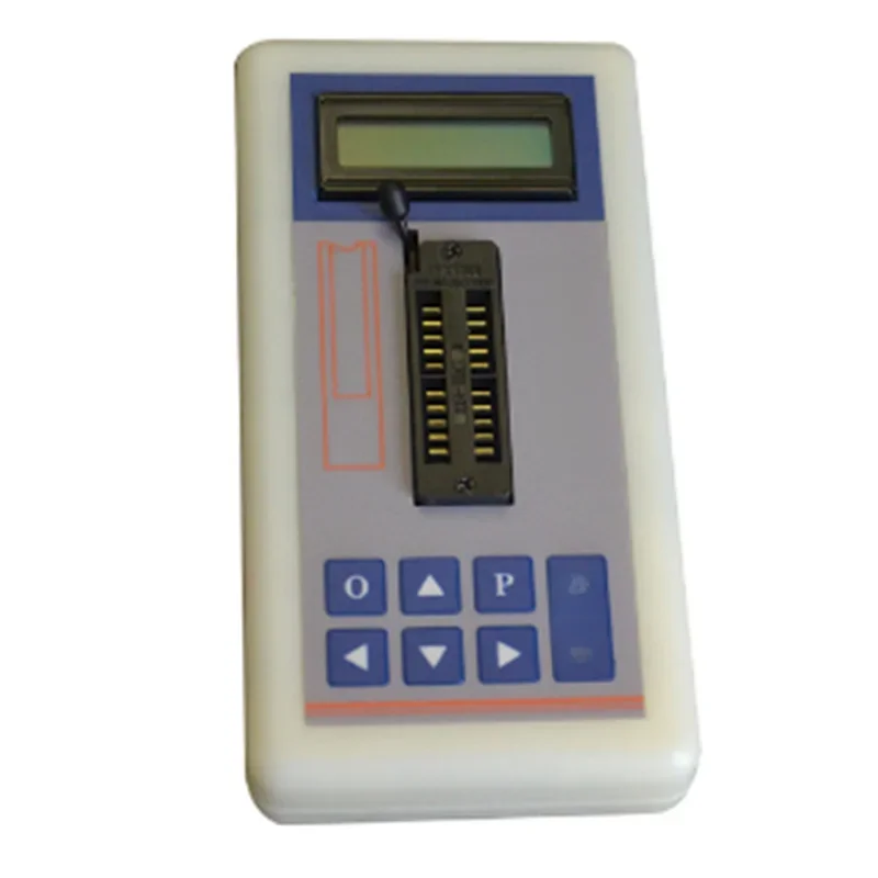 Professional Integrated Circuit IC Tester Transistor Tester Online Maintenance Digital LED Transistor IC Chips Tester(A)