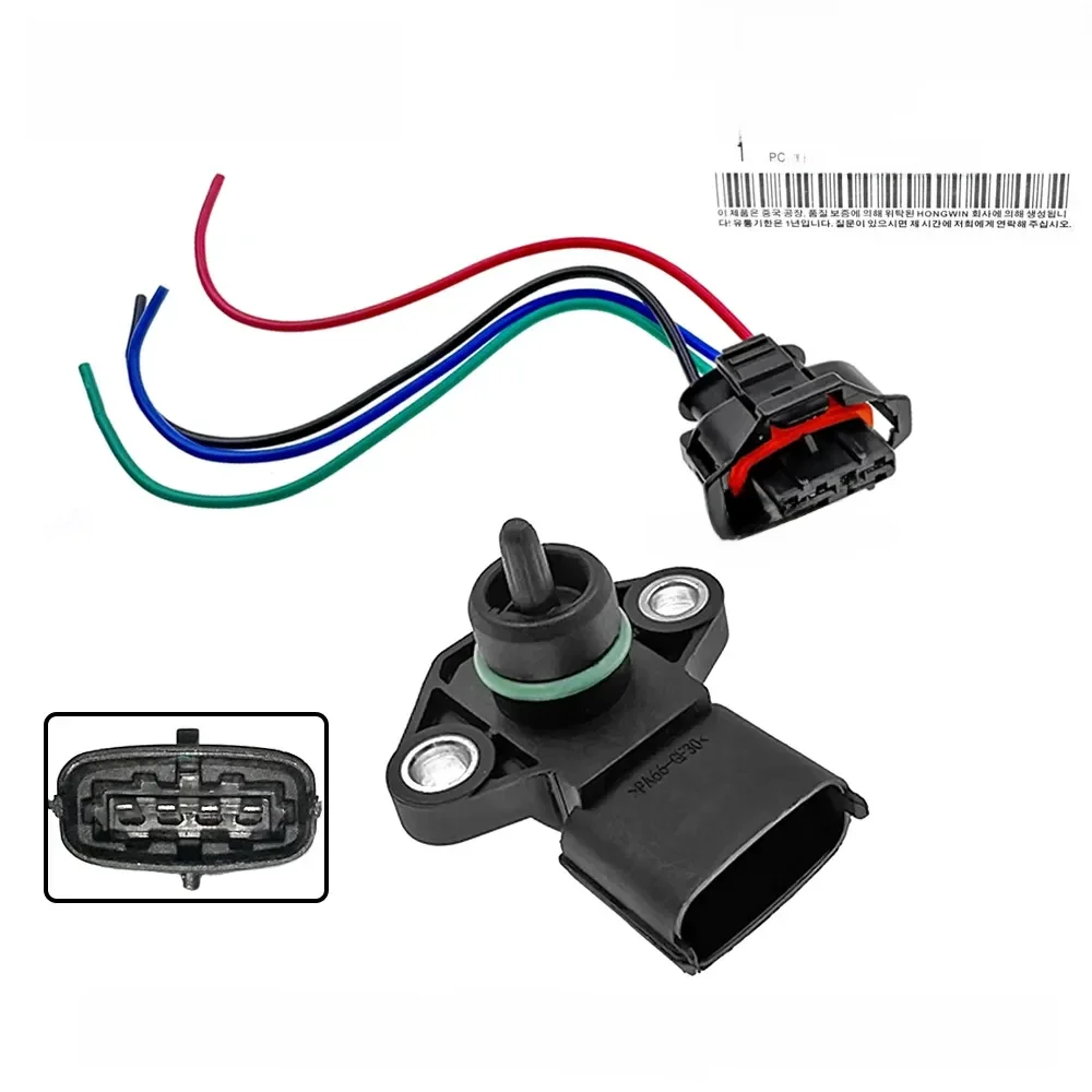 Czujnik MAP do HYUNDAI ACCENT ATOS COUPE ELANTRA GETZ MATRIX SONATA TRAJET TUCSON KIA CERATO RIO PICANTO 39300-38110 39300-22600 — zdjęcie 2