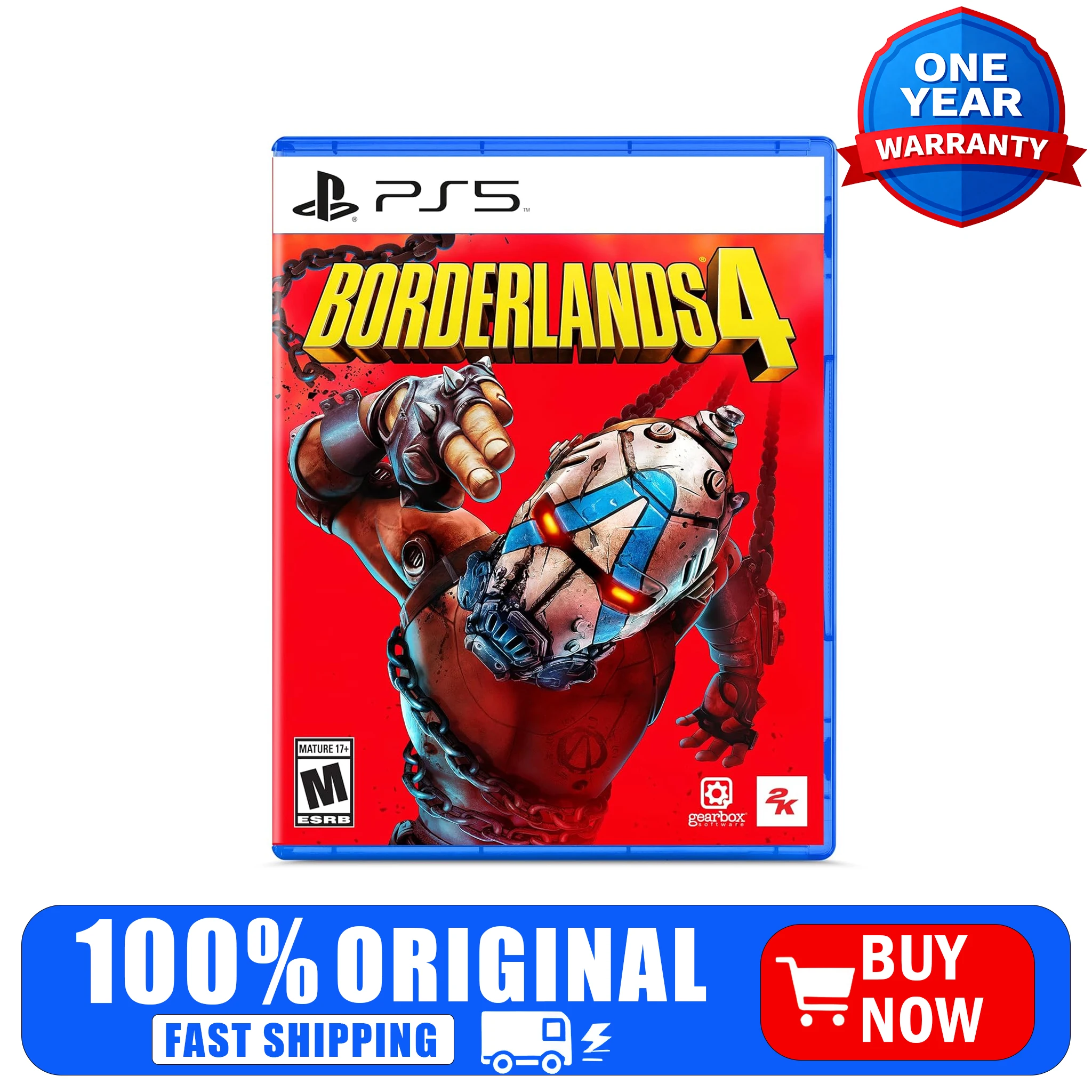 

Borderlands 4 Standard Edition (PlayStation 5) - Гонконгская версия
