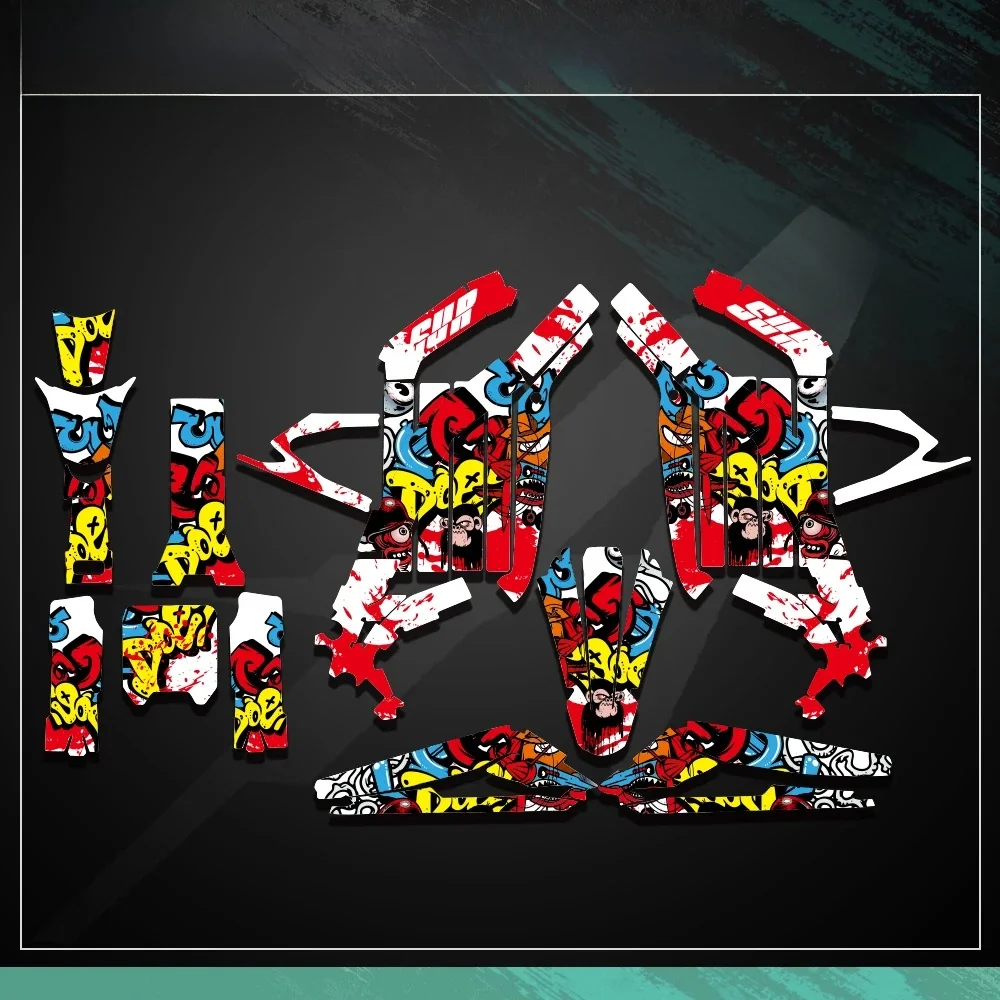 AliExpress NONE For Sur-Ron Surron Light Bee X 2023 2024 Motorcycle Fairing Graphic Background Decals Sticker Team Style Customize Electric Bike