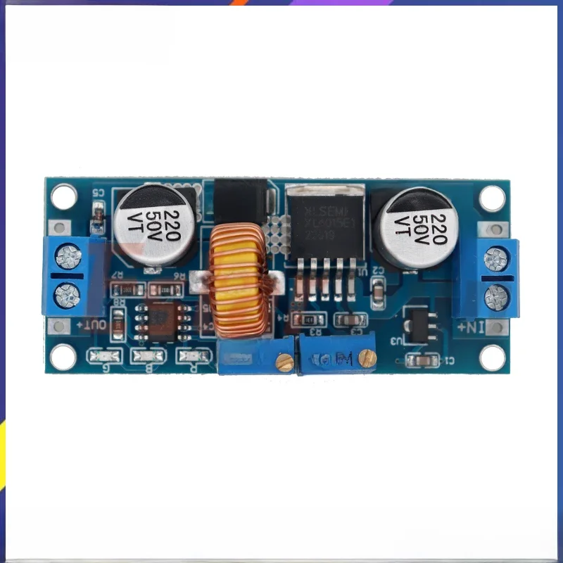 CC/CV 5A Lithium Charger Board XL4015 Regulowany moduł zasilacza obniżającego napięcie 6-38V do 1,25-36V DC — zdjęcie 2