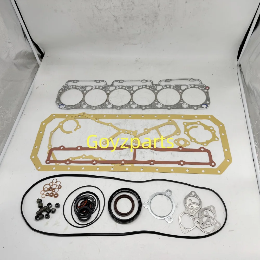 

W06D W06E W06ET 04010-0254 04010-0452 TF9915NK Engine Full Gasket Set for Hino Truck Excavator Engine 5.8 LTR
