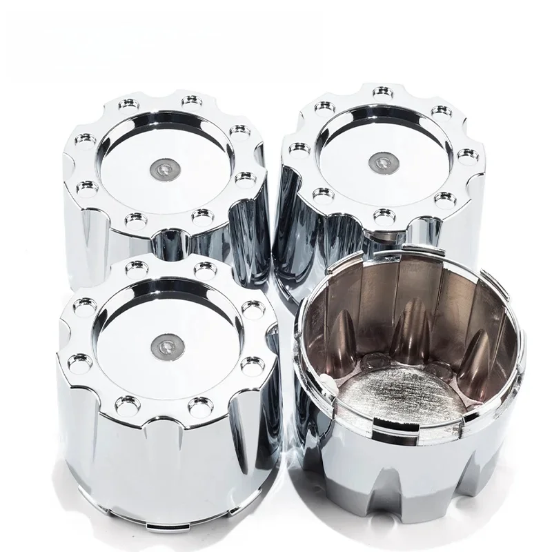 GTownworks 1 pièce/4 pièces 83mm OD 79.5mm ID capuchon de moyeu central de roue pour 950 951 capuchon central chromé 5 ou 6 ergots 353K83 S409-16 style de voiture