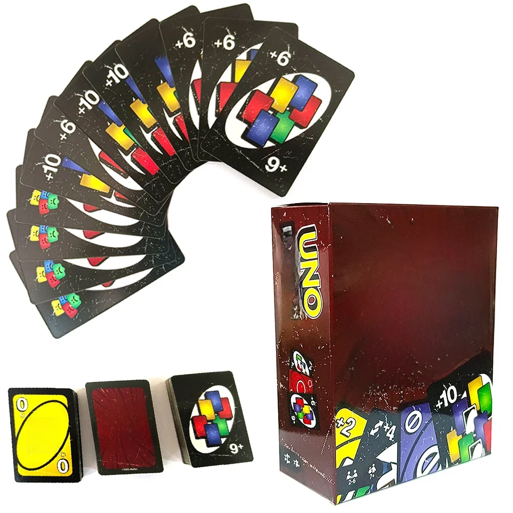 UNO-Dragon Ball Z Matching Card Game, Shoem, Sem misericórdia, Multijogador, Festa familiar, Jogo de