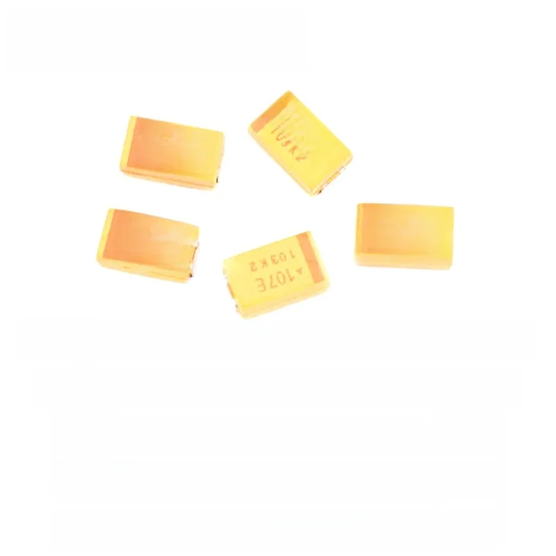 10PCS 6V 6.3V 10V 16V 25V 35V 50V 10UF 22UF 33UF 47UF 100UF 220UF 330UF 470UF Kondensator tantalowy SMD typu D — zdjęcie 2