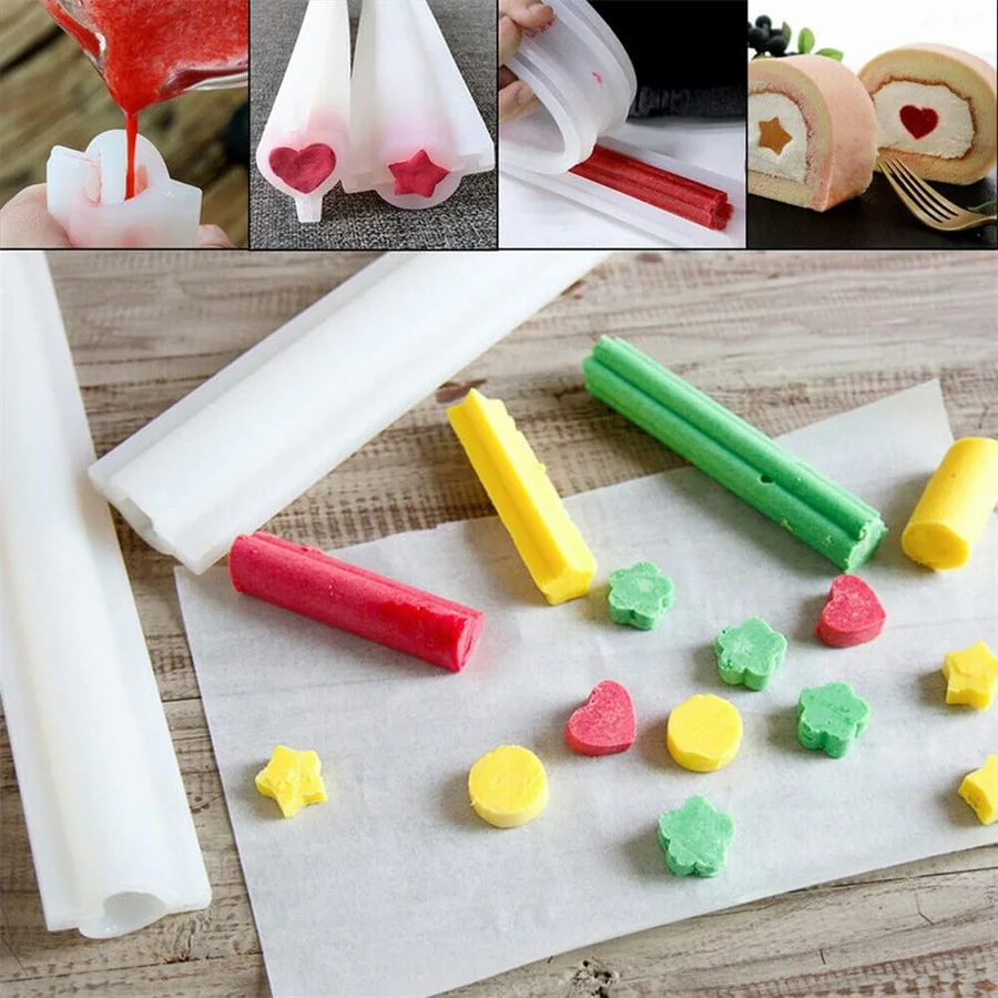 Mini 12cm Silicone Tube Mold for Craft Soap Candle Resin DIY