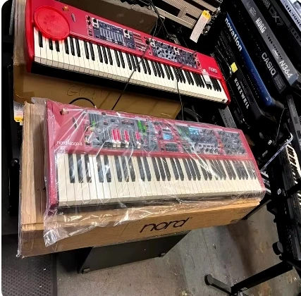 Keyboard Nord Piano 4 88-Key Stage Hammer-Action baru 1000% Diskon