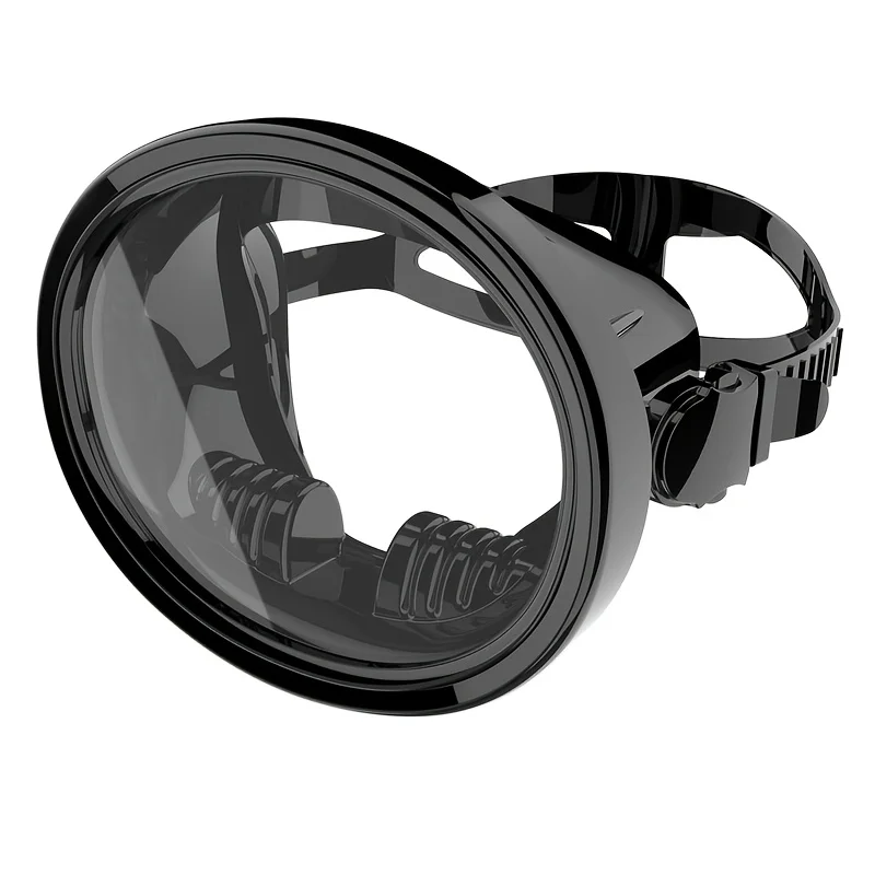 Vollgesichts-Schnorchelmaske, wasserdicht und beschlagfrei, 180-Grad-Sicht, ovale Fischermasken-Schnorchelbrille für Erwachsene, zum Schwimmen im Sommer