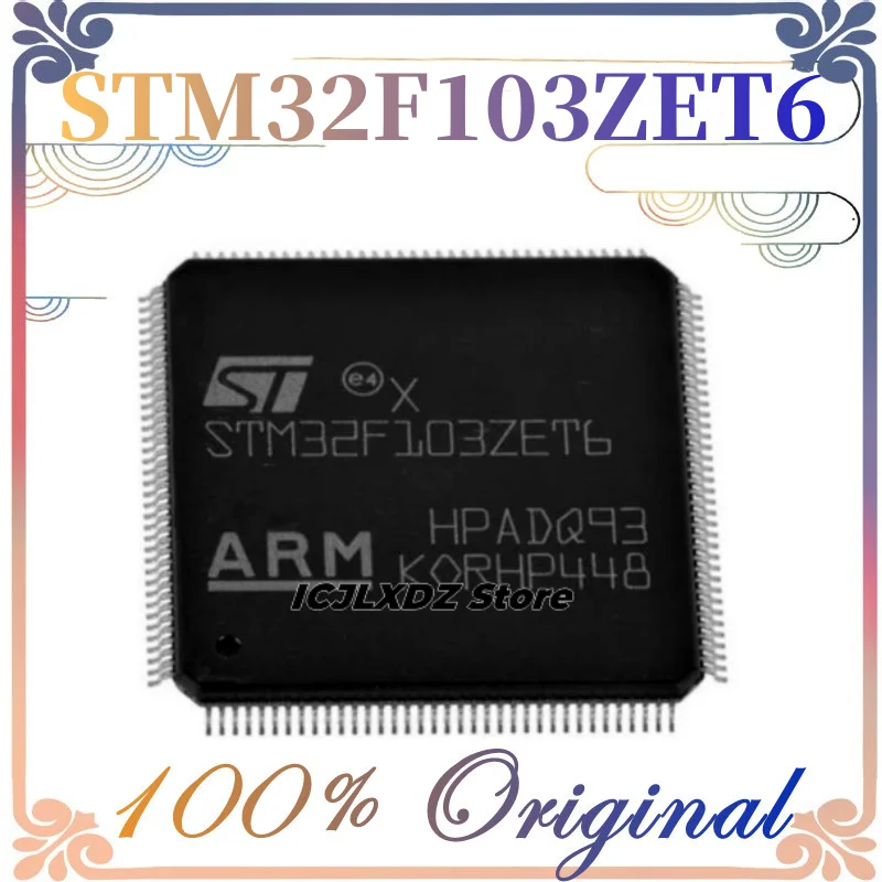 1pcs/lot New Original STM32F103ZET6 STM STM32F STM32F103 STM32F103ZE STM32F103ZET IC MCU LQFP-144 In Stock