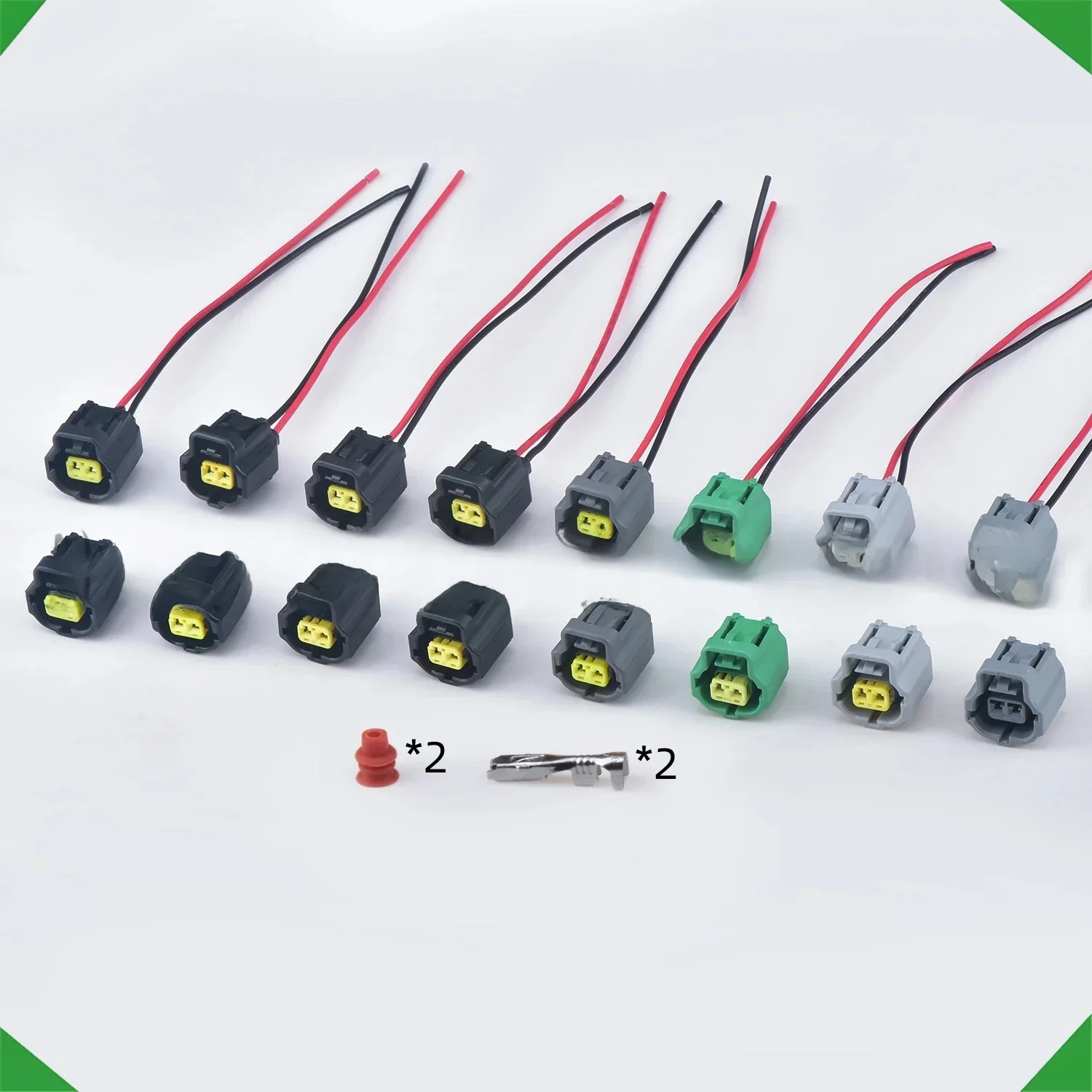 Connecteur IAC automatique à 2 broches, prise de capteur de température d'eau pour Toyota 1JZ-GTE 2JZ-GTE Mazda Mitsubishi 178390 -1 178390 -2 178390 -3 1