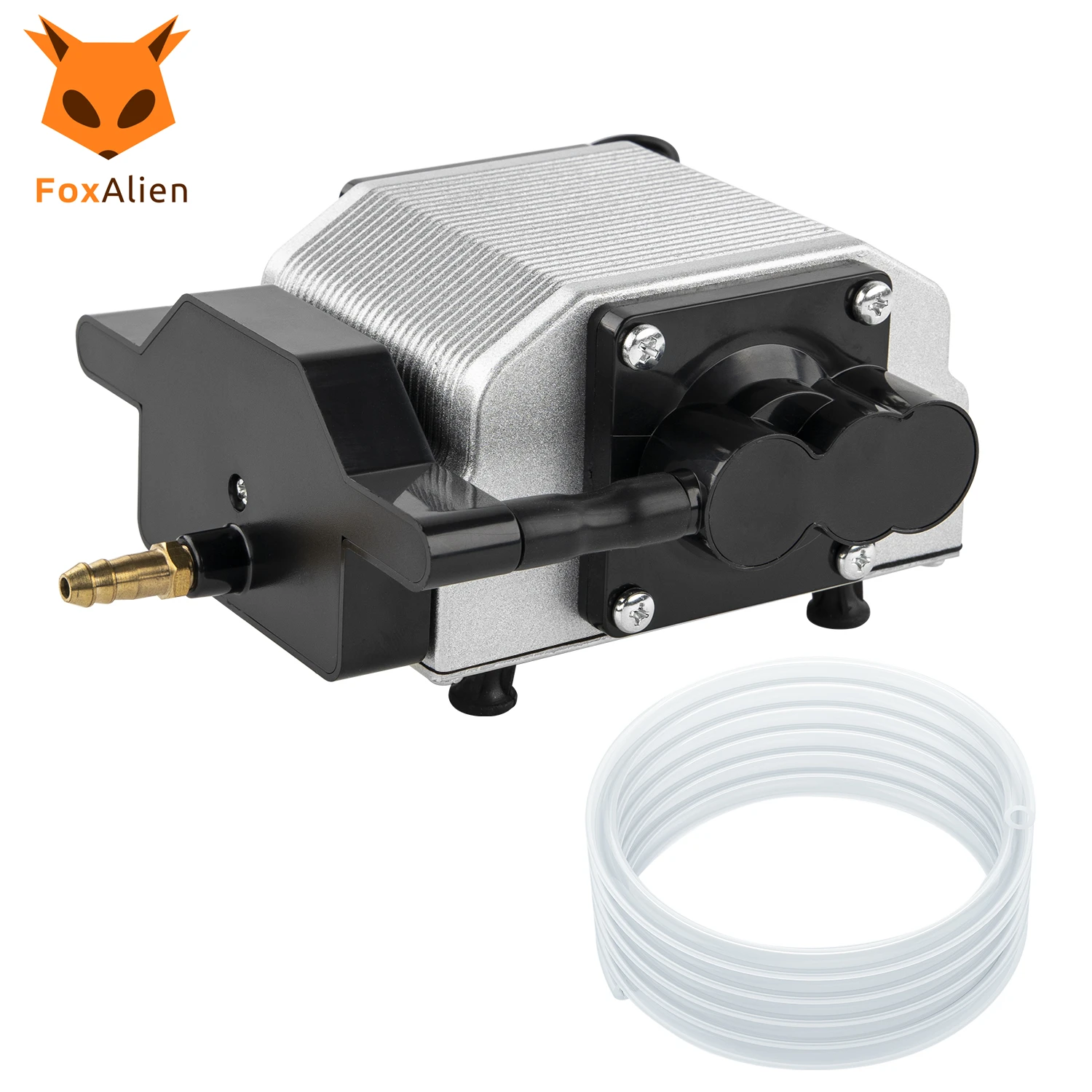 Foxalien-air Assist Bomba para Cortador a Laser Kit de Máquina Cnc Portátil para Toda a Gravação a Laser Velocidade Ajustável Baixo Ruído 30l por Min