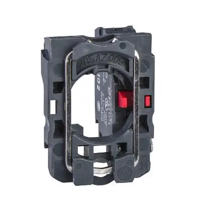 ZB5AZ102C ZB5AZ102 = ZB5AZ009C + ZBE102C Single contact block with body/fixing collar, plastic, screw clamp terminal, 1 NC