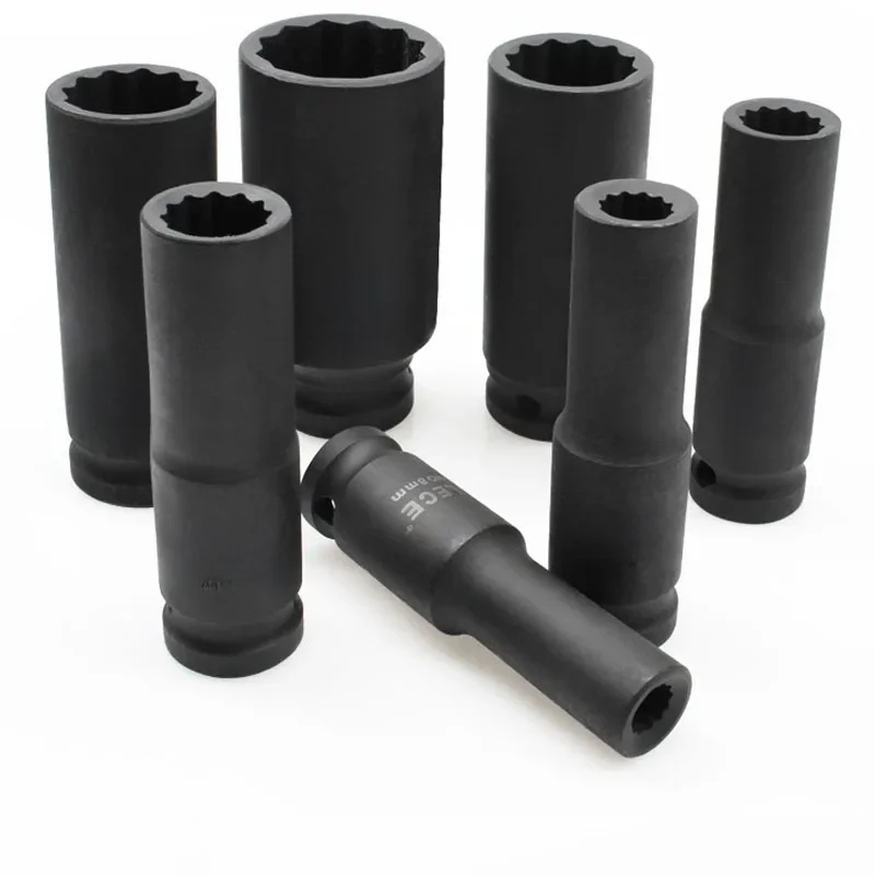 Clé à douille pneumatique à impact Torx 1/2 pouce, métrique, 12 points, pour voiture, camion, réparation automobile