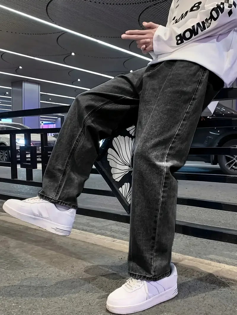

Men'S Casual Wide-leg Jeans 9 sold Sold by Fashion limit