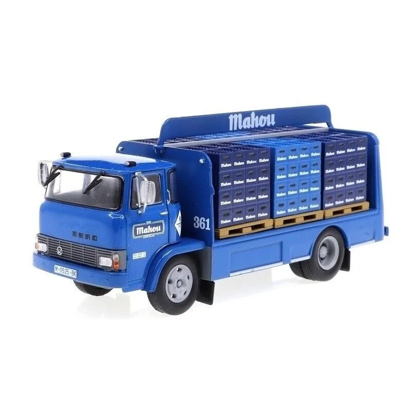 Salvat Ebro truck E-95 1976 beers 1:43 scale miniature Diecast collectible Spanish bus trucks collection without fascicle new in its Original packaging Blister, faithful reproduction