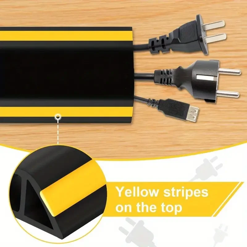 

1 шт., 1 м/39,37 дюйма, крышка напольного шнура, самоклеящаяся защита шнура, удлинитель, защита воздуховода, консилер, управление кабелем