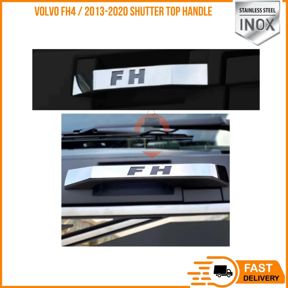 

FOR VOLVO FH4 / 2013-2020 SHUTTER TOP HANDLE CHROME SUITABLE TRUCK PARTS HIGH QUALITY CHROME SATISFACTION FAST SHIPPING