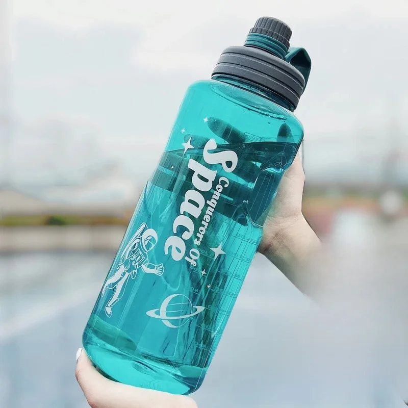 AliExpress NONE Fitness Sports Water Bottle Plastic Large Capacity High Quality Water Bottle Outdoor Climbing Bicycle Drink Bottle Kettle