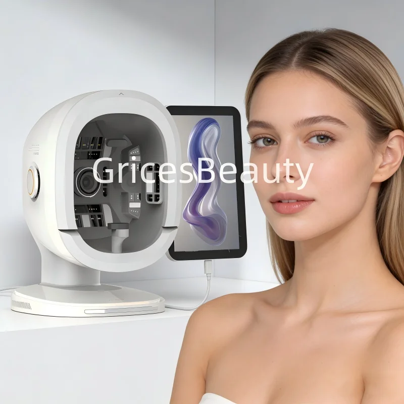 

2026 Skin Analyzer High Definition Pixels Whole Skin Tester Facial Scanning Detection Skin Problem Face Analysis Scanner