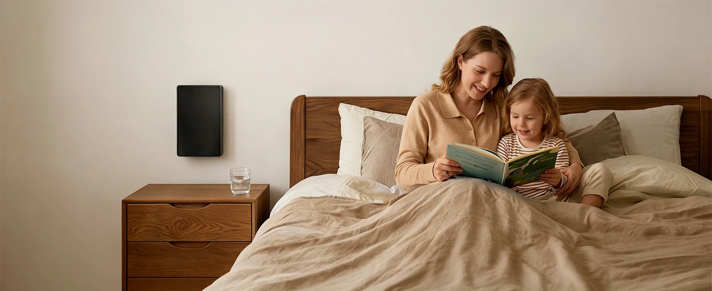 Herdio 5,25 Zoll 240W Ultra-Schlanke Wandmontierbare Heimkino-Lautsprecher Klarer Klang Langlebig für Immersive Heimunterhaltung 2 Stück – Detail 6