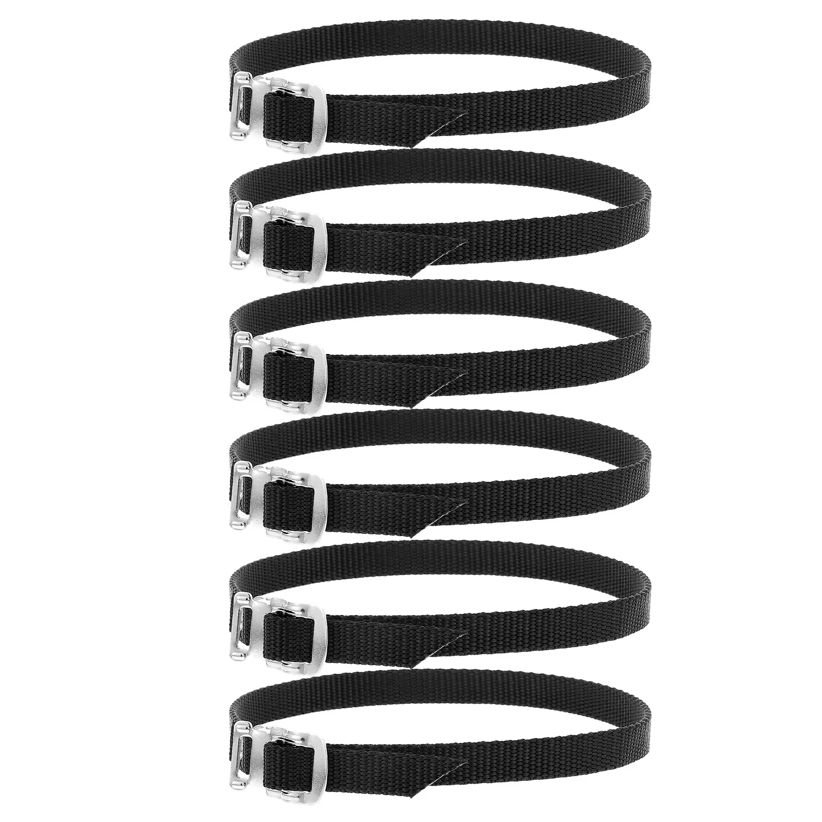 AliExpress NONE 6Pcs Pedal Straps Toe Straps Fixing Clip Straps Anti Skid Clamp Straps Bike Pedal Accessories Cycling Parts Replacement Strap