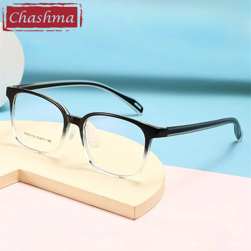 

Chashma Prescription Glasses TR90 Men Women Retro Style Spectacles for Recipe Eyewear Anti Blue Block Myopia Eyeglasses Frames