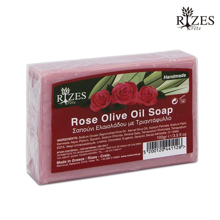 Greek Rises Aroma Olive soap _ Rose