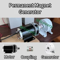 Generador de imán permanente de 3KW 4KW 5KW 7KW 650rpm, alternadores de CA de 12V 24V 48V para uso en turbinas eólicas y de agua con motor.