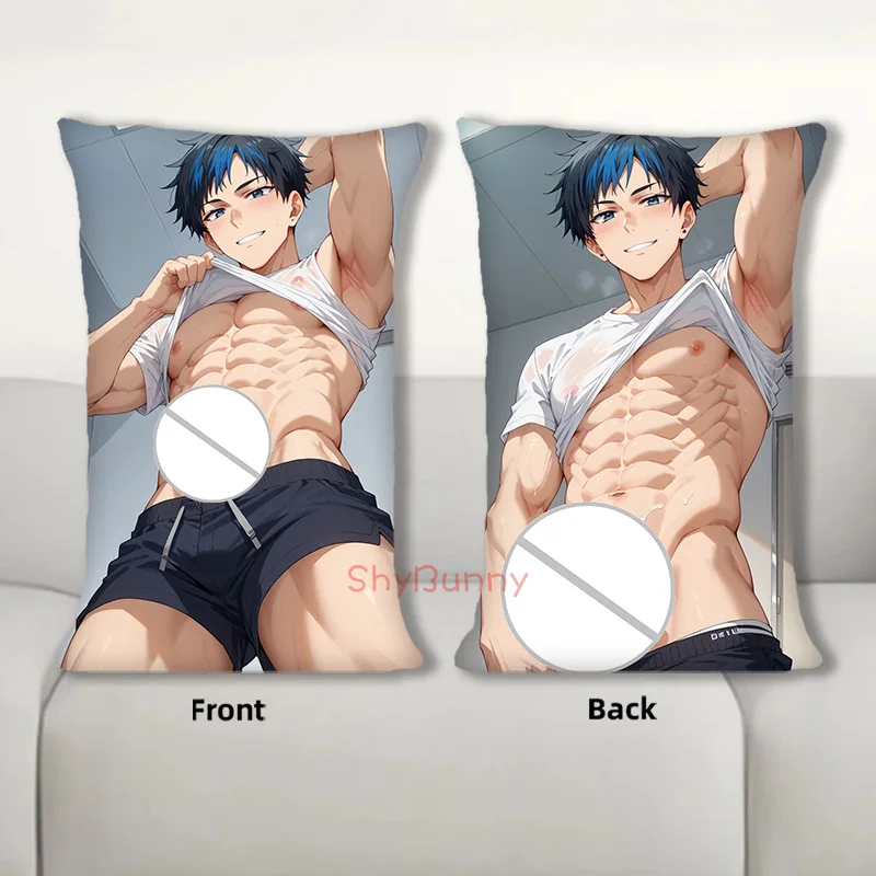 

Dakimakura Anime Jirou Ogasawara Body Pillow Cover Sofa Cushion Double-side Print Throw Pillow Case 40X60cm