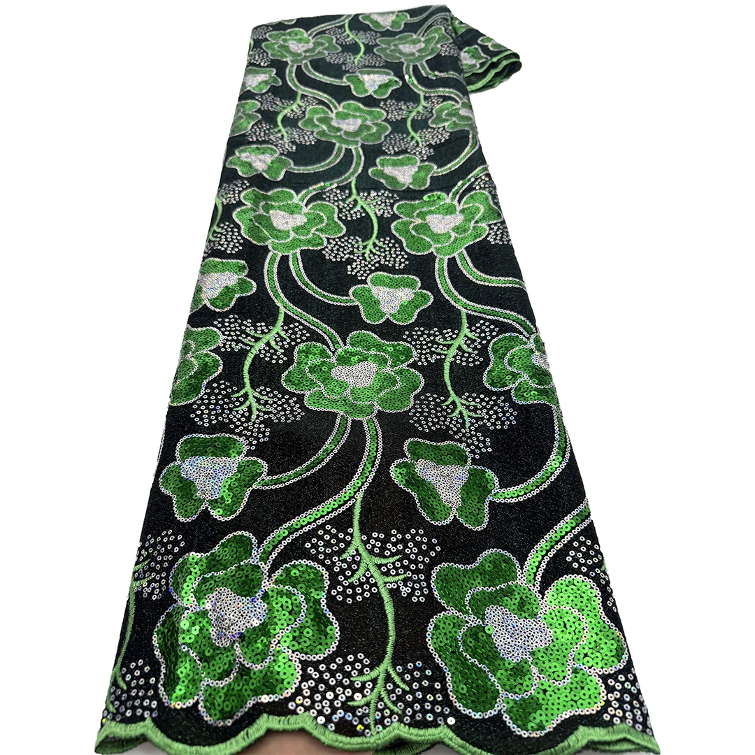 2026 New African Velvet Lace F - Velvet Fabric Embroidery 评论和价格