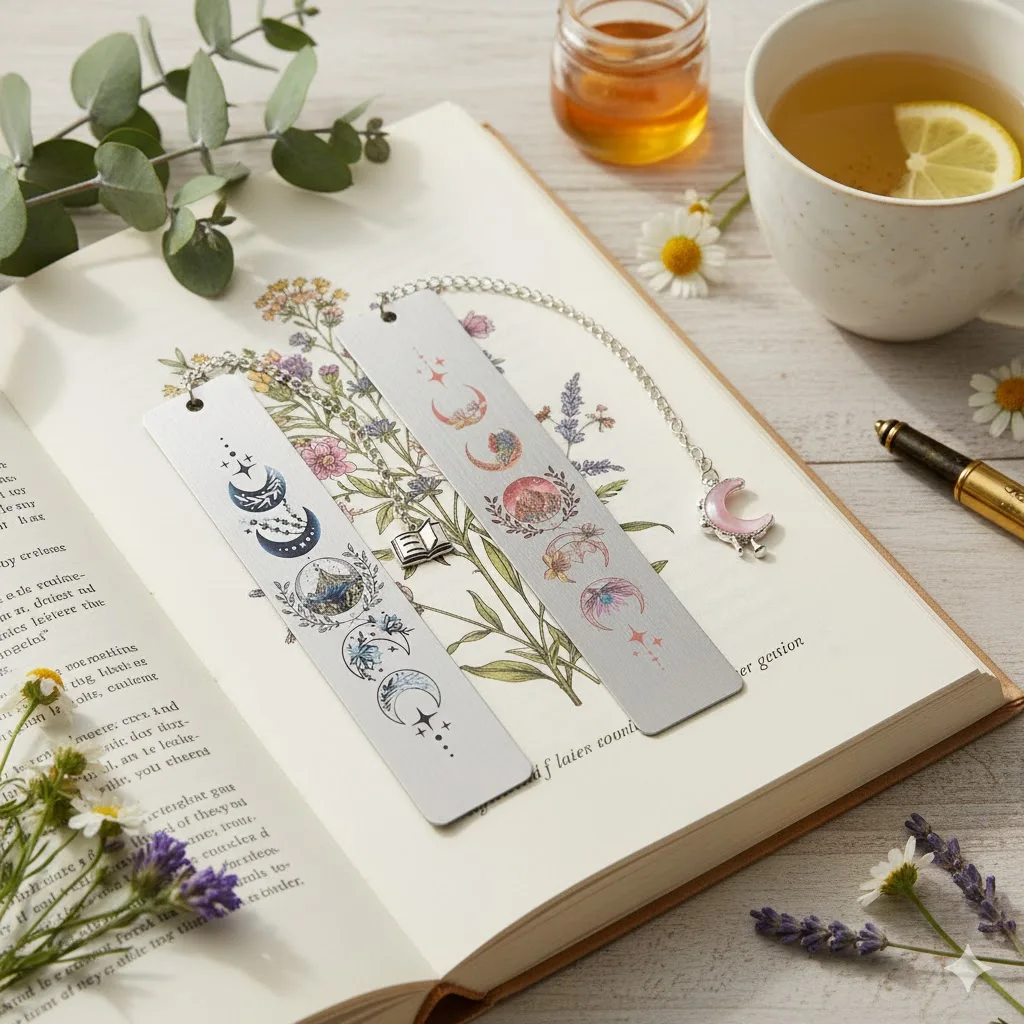 ACOTAR الخيال الرومانسي المعادن المرجعية مستوحاة تصميم اليدوية القراءة الهدايا للقراء عيد الميلاد حفل زفاف تذكارية دورة #2