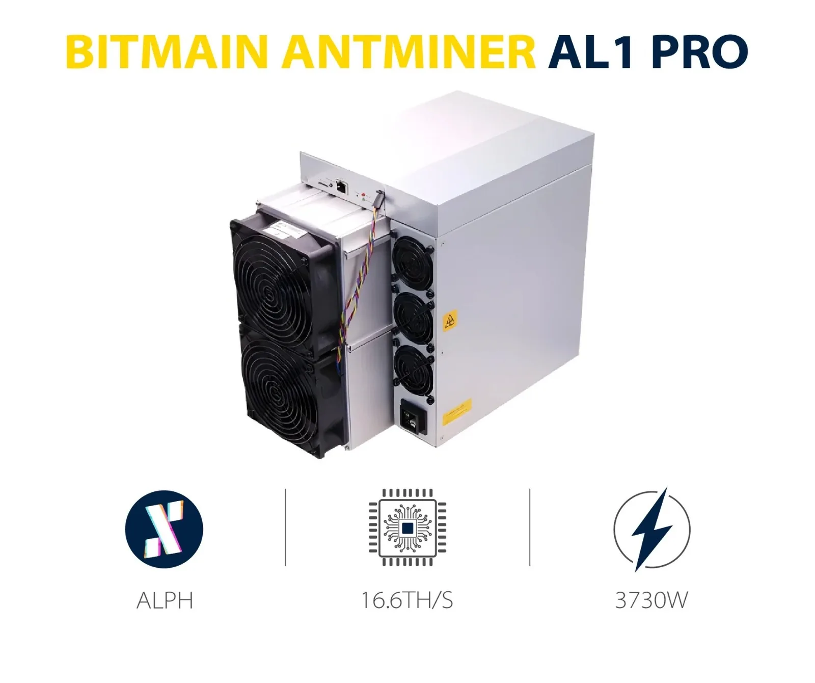 

Промо-продажи! Купите 2 и получите 1 Bitmain Antminer AL1 Pro (16.6Th)