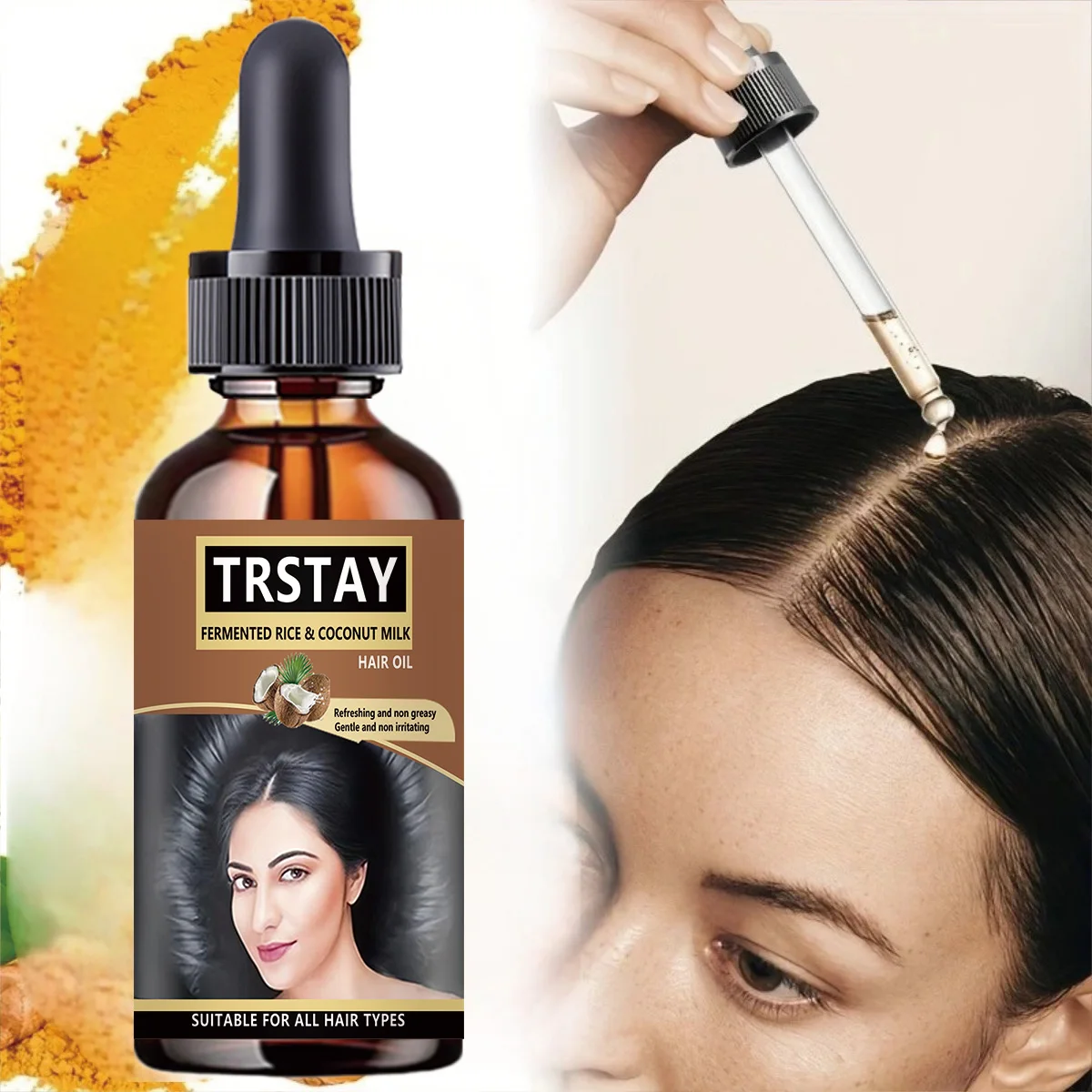 Moisturizing Hair Essential Oil for Deep Nourishment and Silky Soft Locks Multiple Sizes Available with Natural Ingredients to T - Image 6