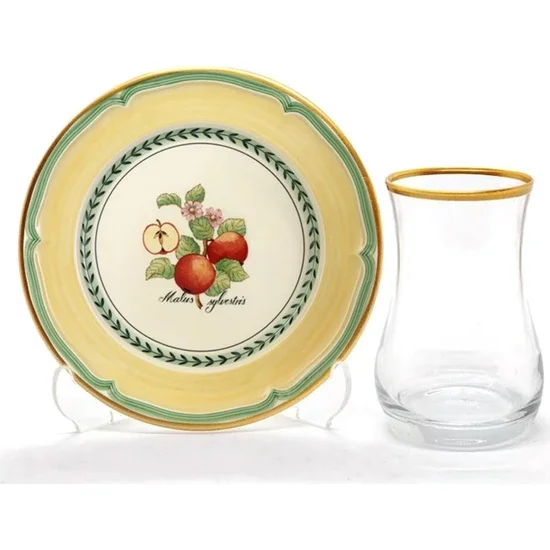 

Toygar Drop Tea Set 6 Apples