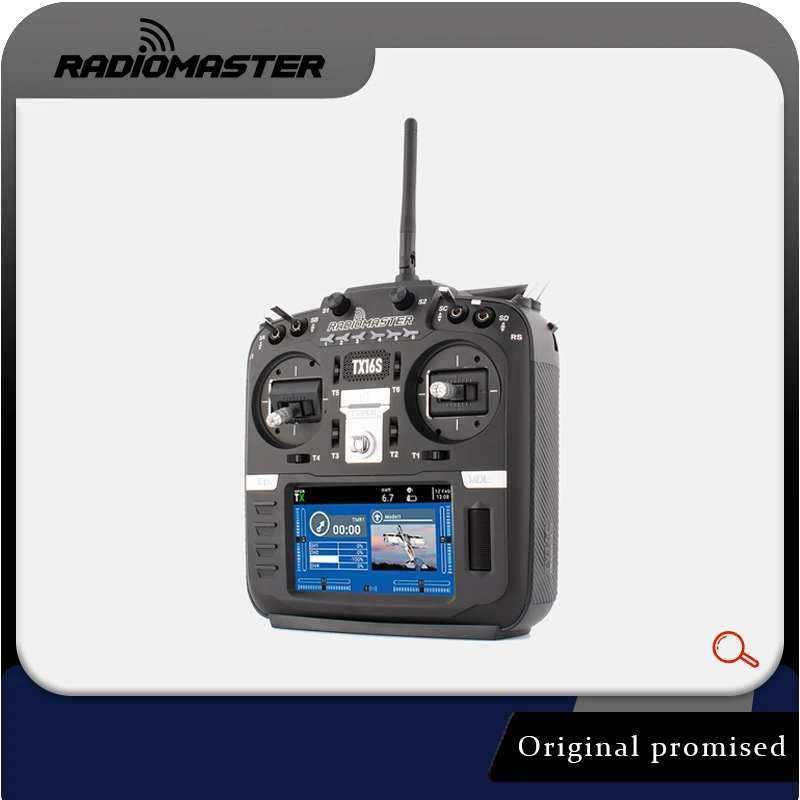 

RadioMaster TX16S MKII Radio Controller 16CH 2.4G Hall Gimbals ELRS 4in1 for FPV Drone Transmitter with EdgeTX/OpenTX