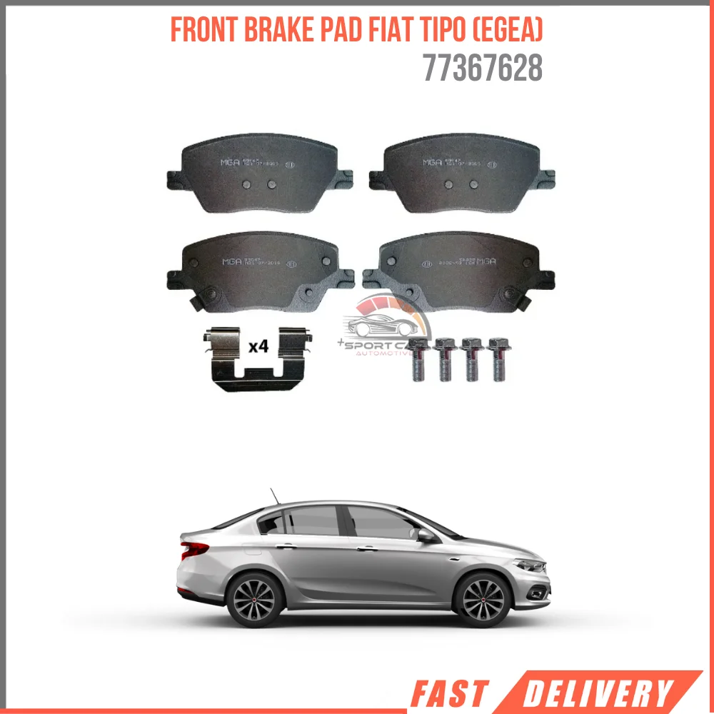 

For Front Brake Pad Fiat Tipo (Egea) After 2016 1.3 1.4 1.6 Mjet High Quality 4PCs Oem 77367628