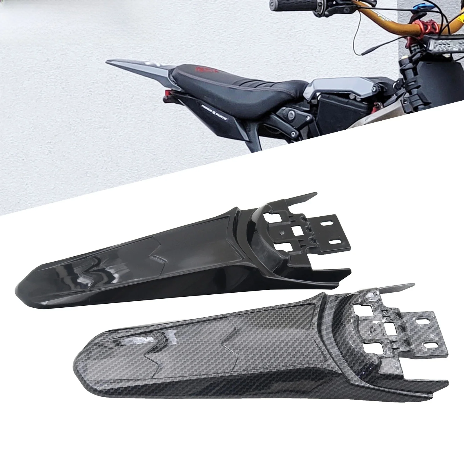 AliExpress For Surron Electric Bike Accessories Motorcycle Rear Fender Extension Light Bee X S Motocross Parts Dirt Bike For Surron Ebike