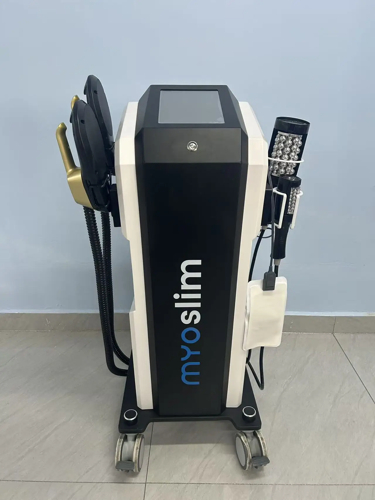 

ProfessionalMyoslim EMS RF Roller 2 в 1, HI-EMT, тонизирующий мышцы, сжигатель жира для похудения, скульптурный аппарат для салона красоты