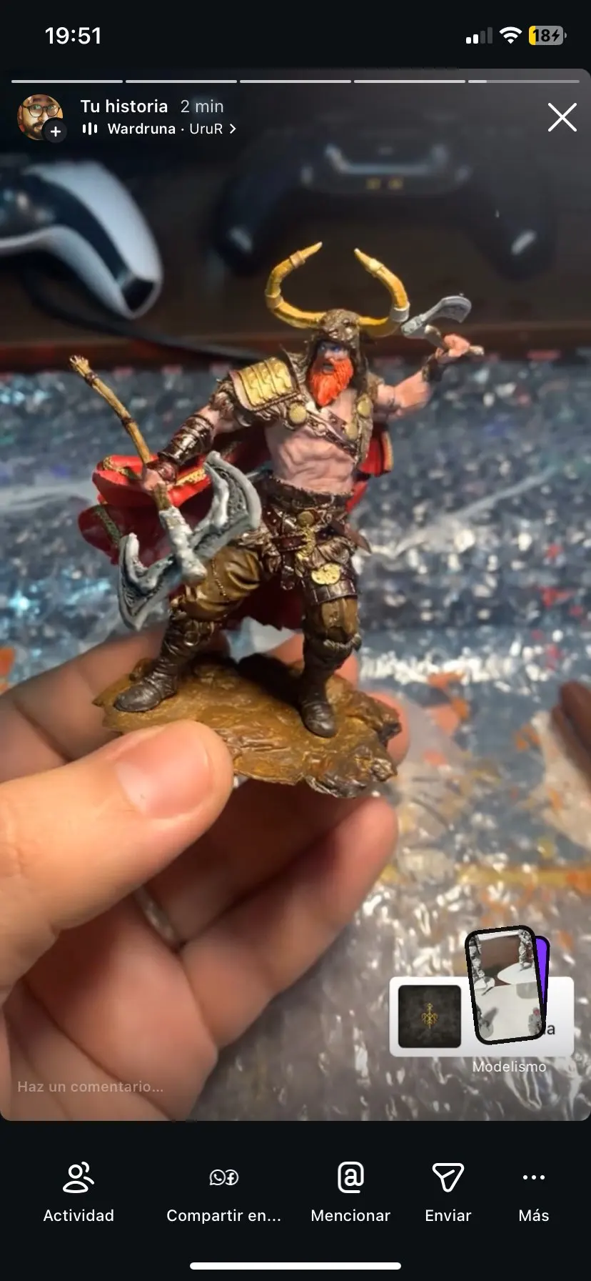 Buyer photo of this resin kit