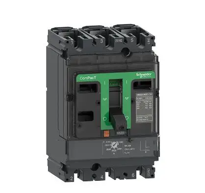 

LV429754 NSX100N MA6.3 3P3D (3P) Circuit breaker new model C10N3MA007 NSX100N 50kA AC 3P3D 6.3A MA