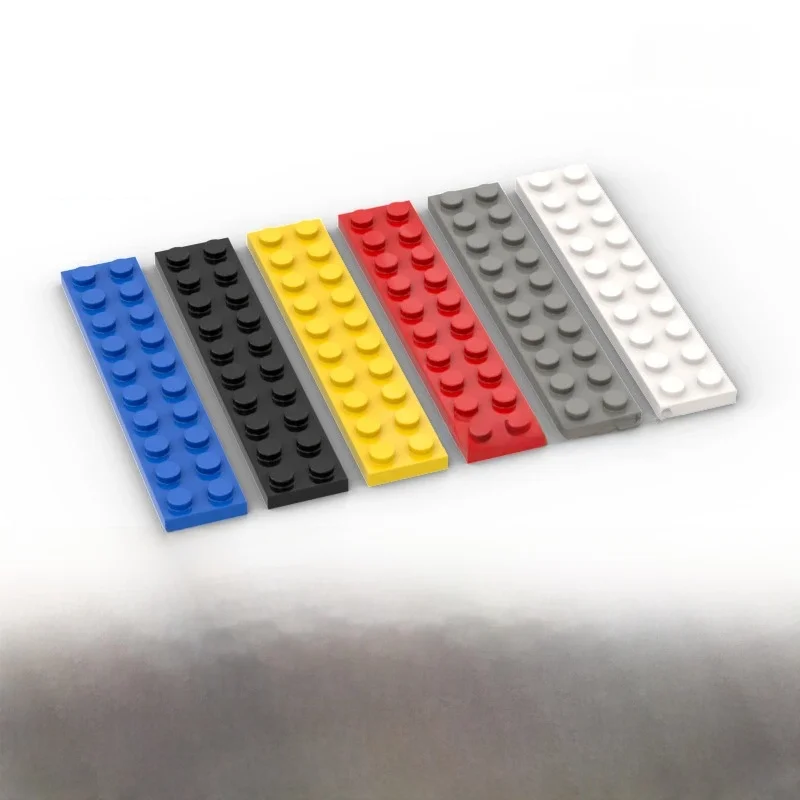 Blocs de construction de petites particules 3832, plaque 2x10, pièces plates de bricolage, particules compatibles MOC, cadeau créatif, jouets pour enfants, 50 pièces