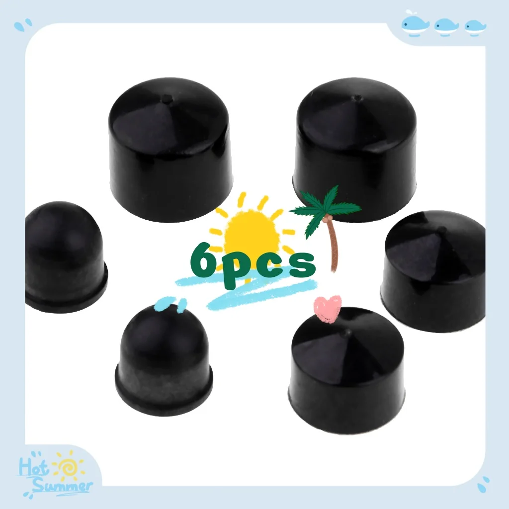 

6 шт., сменные поворотные чашки для скейтборда Longboard Truck, прочные втулки для скейтборда Longboard Cruiser