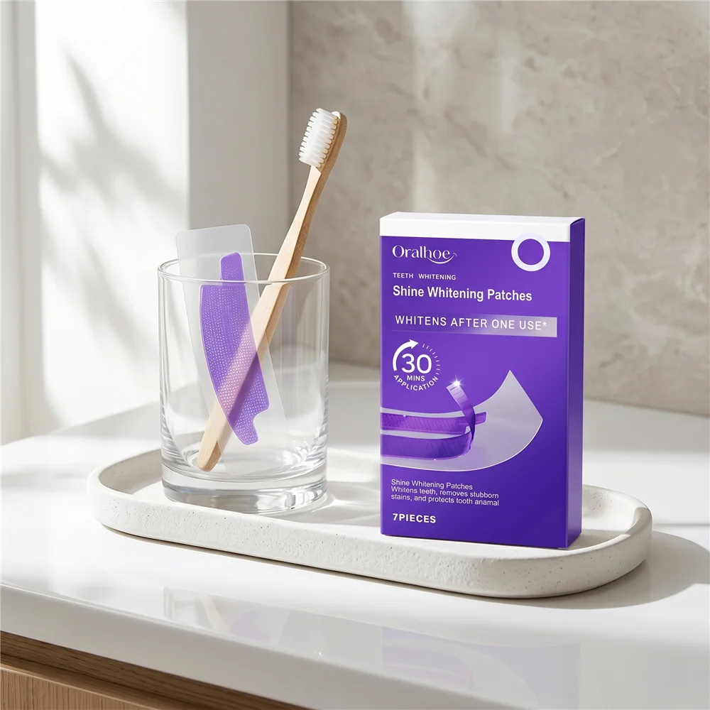 

Oralhoe Teeth Cleaning Strips — Gentle Cleaning & Daily Care for Teeth